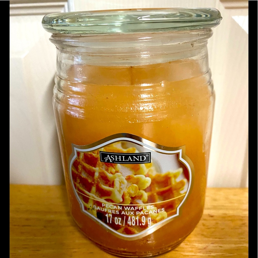 😳Final dRoP😢 NWT Ashland Pecan Waffles 17 oz jar candle